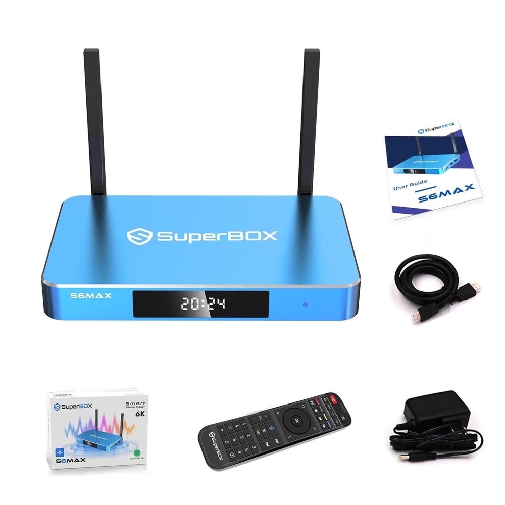 SuperBOX S6MAX Streaming Device